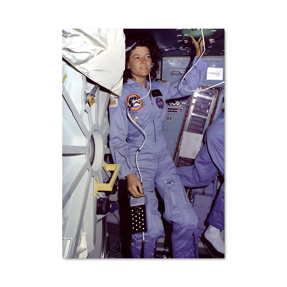Poster envoûtant Valentina Tereshkova – affiche Astronautes